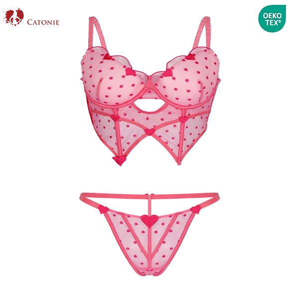 pink red lace underwear suppliers